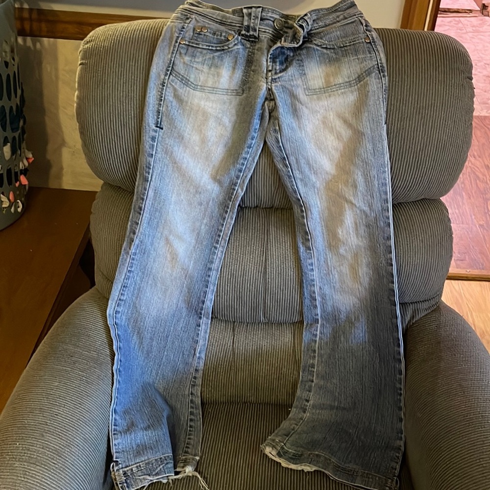 Hydraulic women’s size 0 jeans. Flare bottom